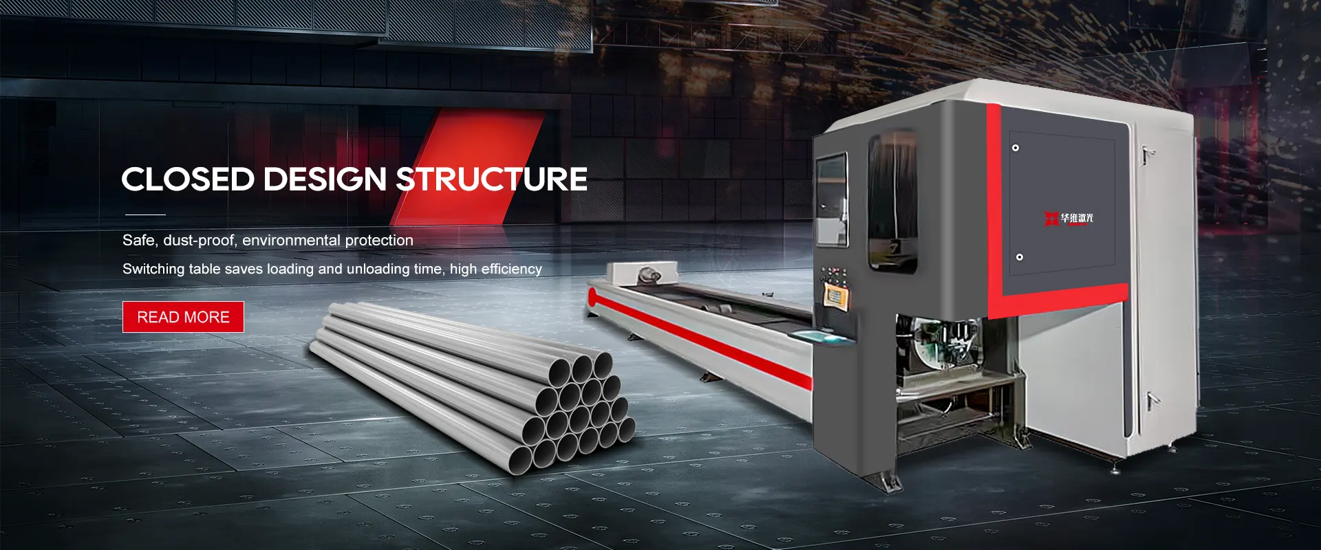 Sinis Tube Metal Laser secans apparatus amet