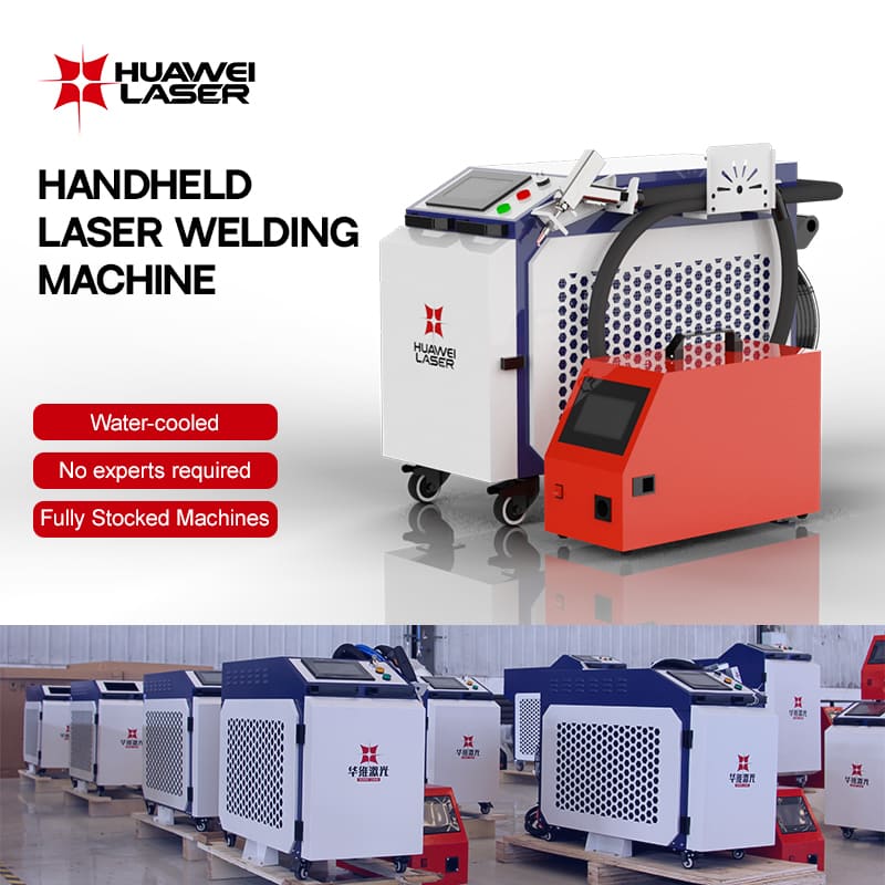 Factory-Proven 2000W 3000W Water-Cooled Handheld Laser Welding Machina pro Industrial Procurement