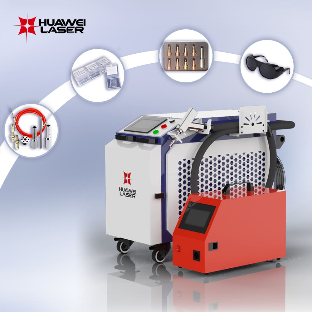 Repetable-Quality Water-Cooled Handheld Laser Welding Machina pro Batch productione